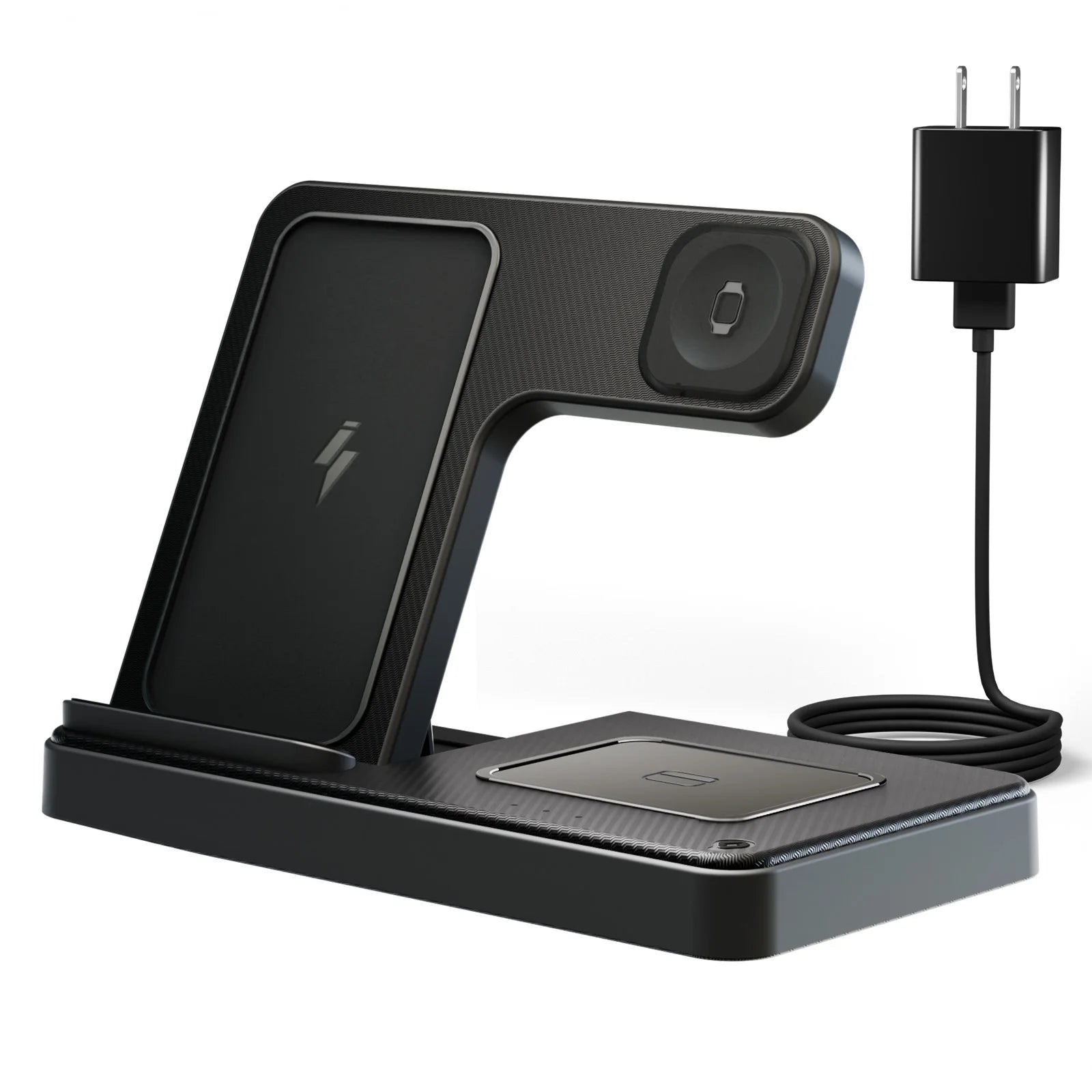 Wireless Charger,Magnetic Charging Stand Compatible with Iphone 17 16 15 14 13 12 11 Pro Max plus XS XR X 8,Charger for Apple Watch 9 8 7 6 5 4 3 2 SE, for Airpods 3 2 Pro,3 in 1 Charging Station