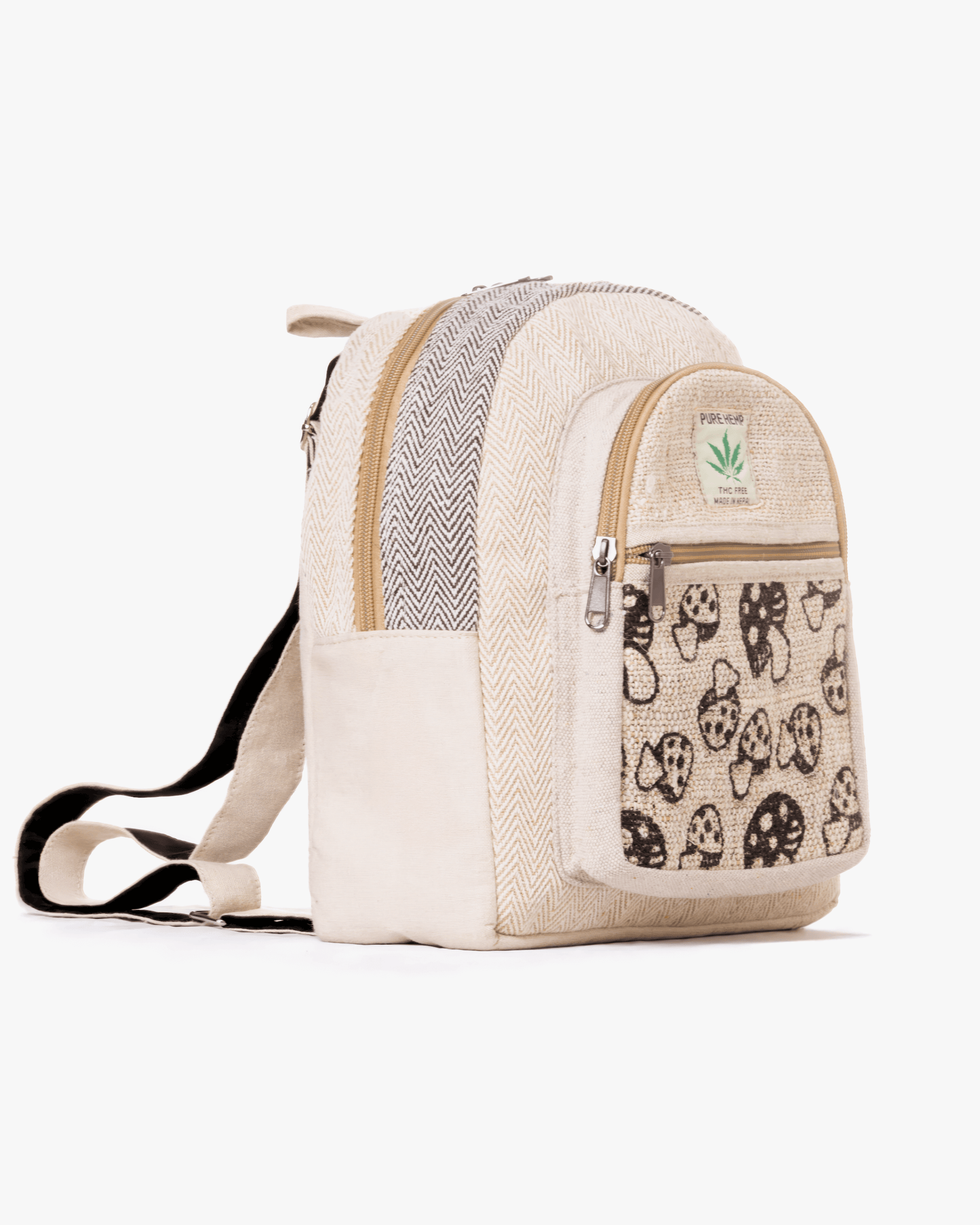 Kathmandu Collection Mini Hemp Mushroom Backpack by Kathmandu Collection