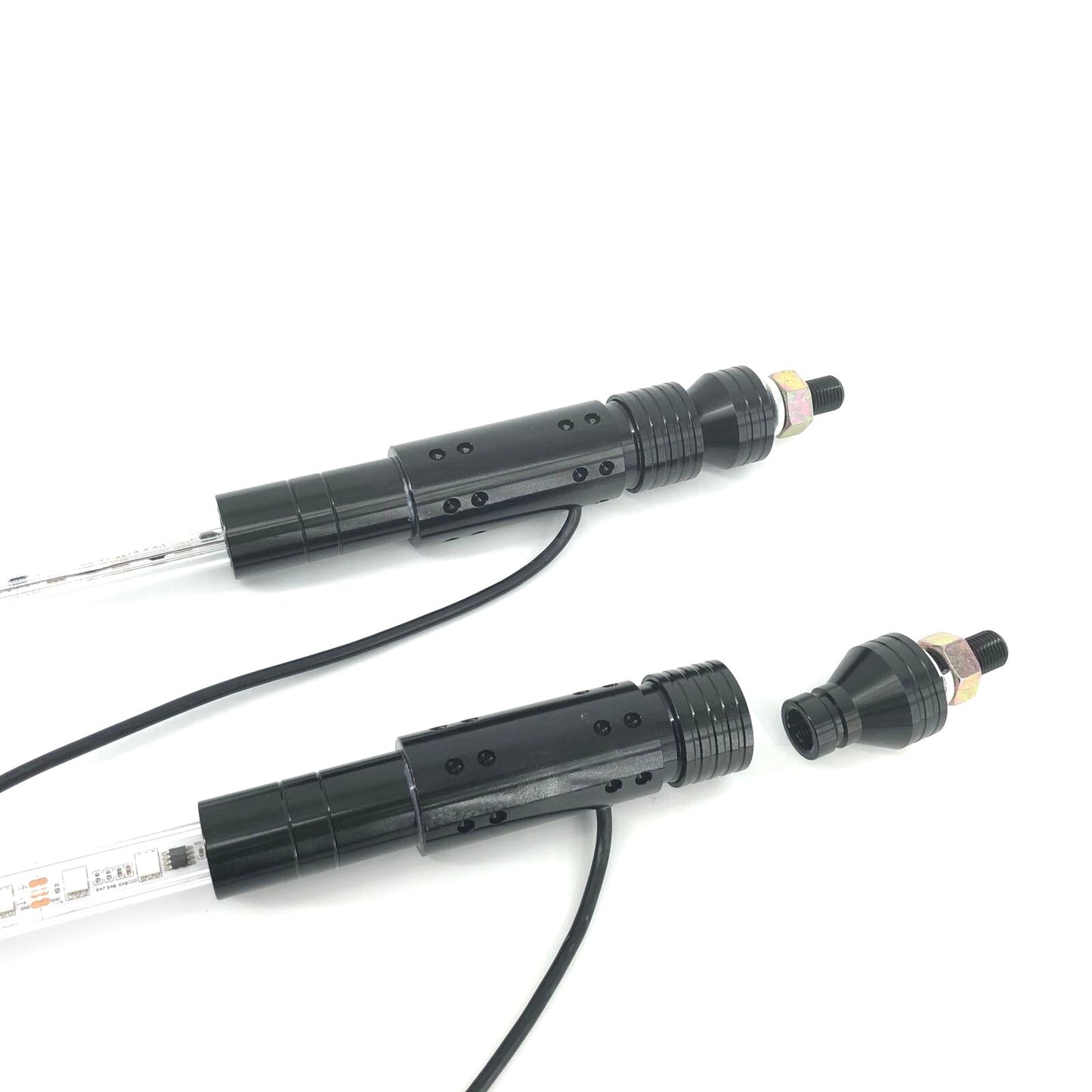 RGB chasing led whip light for utv, rzr, atv, trucks (2 packs)-3