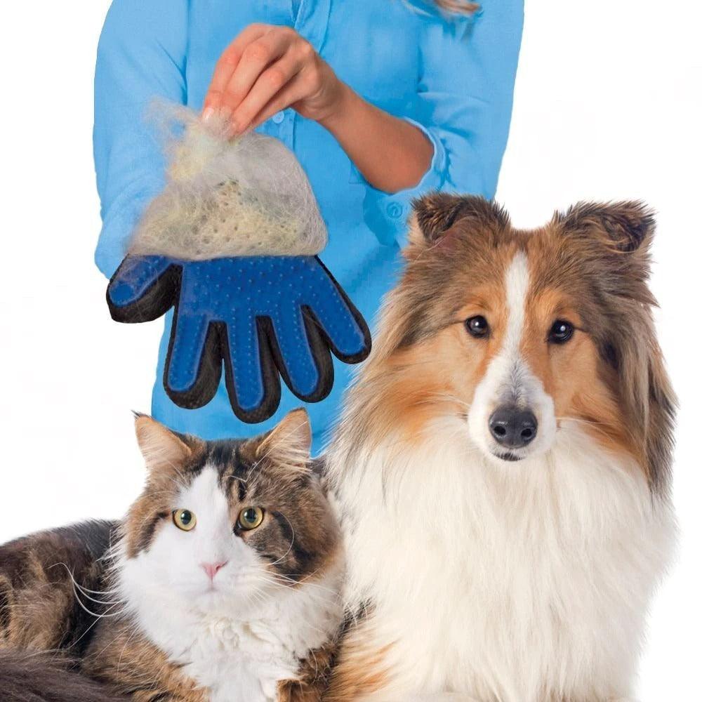 Pet Perfect Grooming Glove: The Ultimate Hair Remover And Massager For Cats And Dogs by Dog Hugs Cat