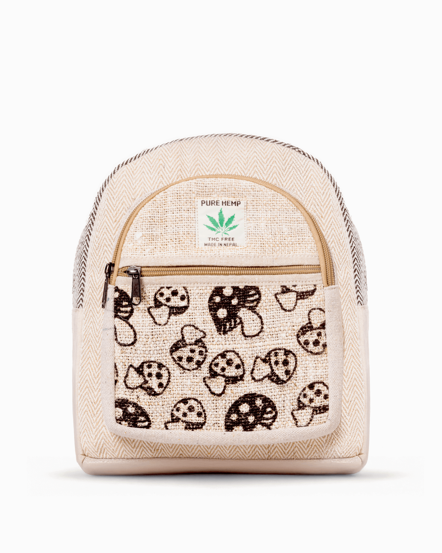 Kathmandu Collection Mini Hemp Mushroom Backpack by Kathmandu Collection