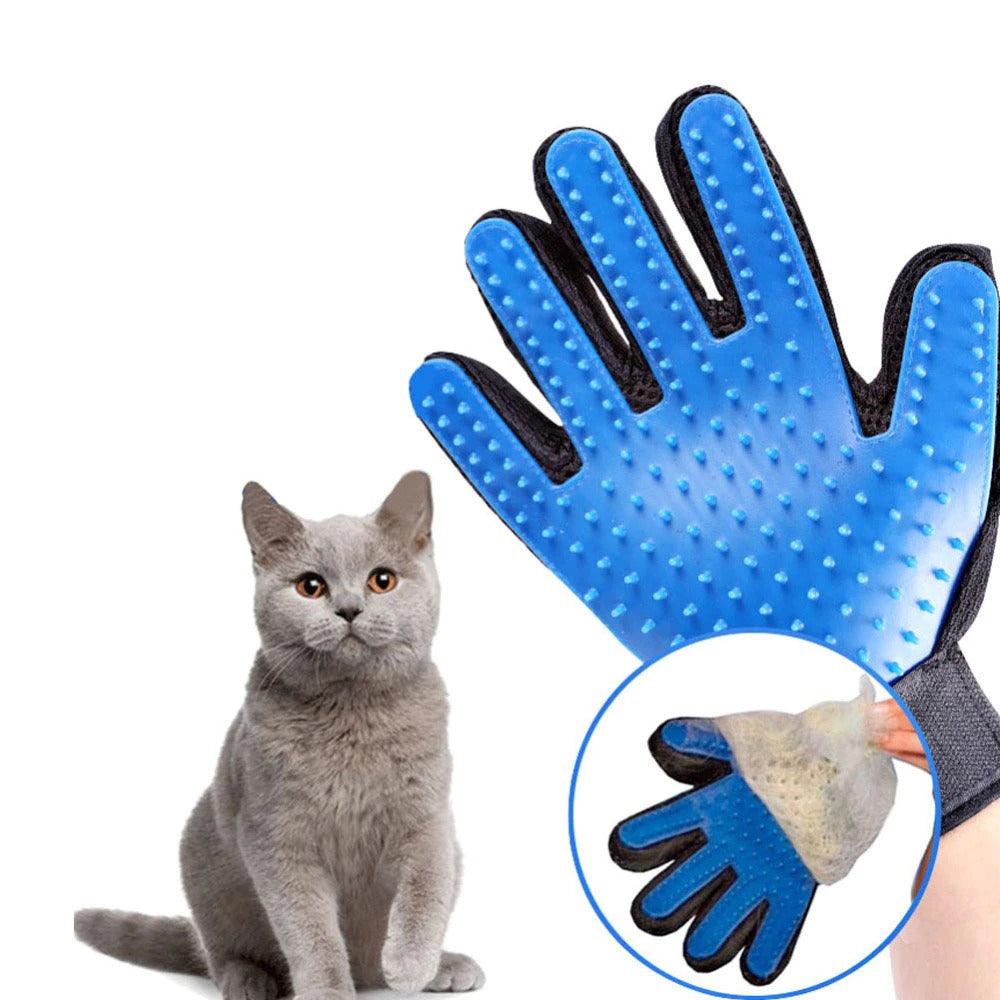 Pet Perfect Grooming Glove: The Ultimate Hair Remover And Massager For Cats And Dogs by Dog Hugs Cat