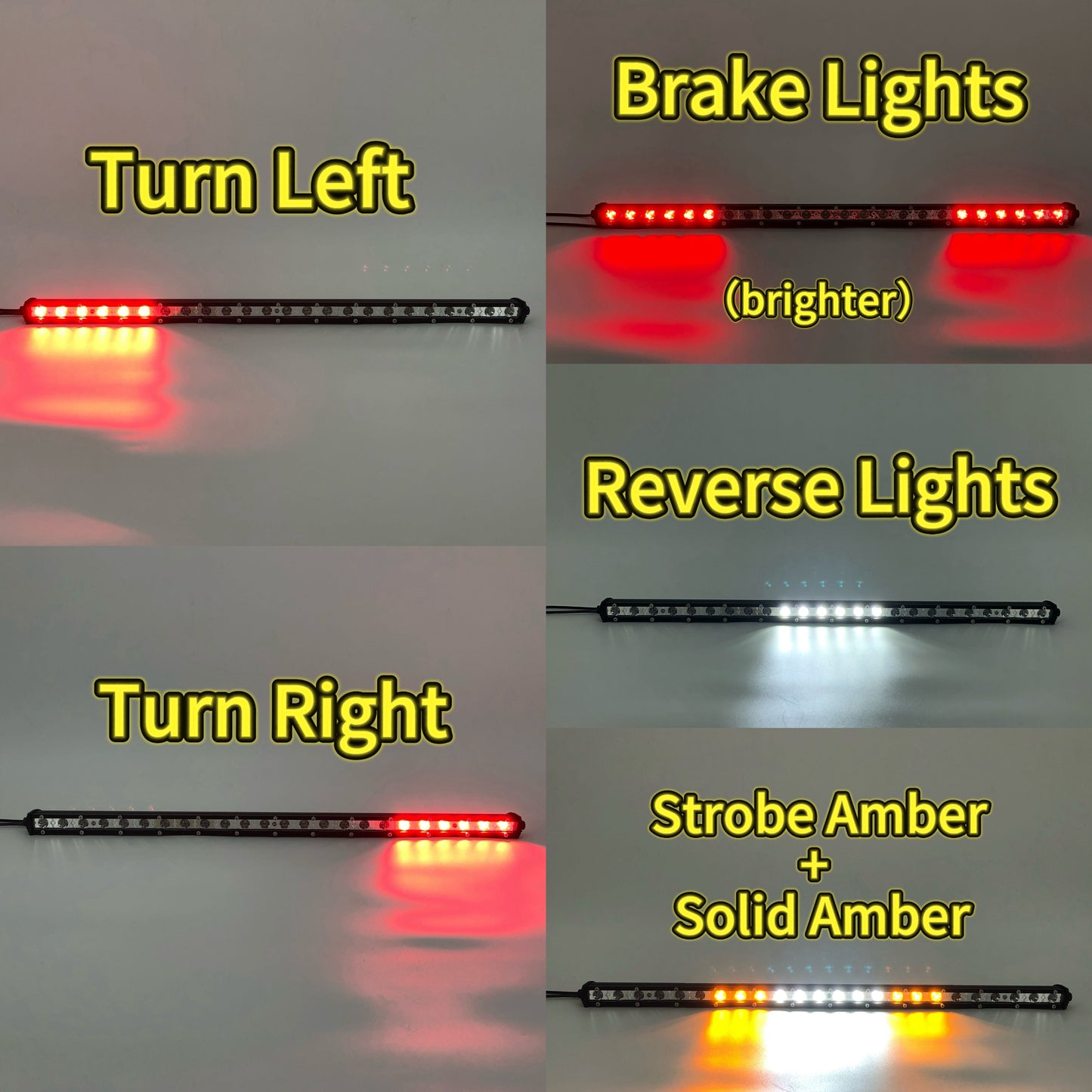 38" 108w Offroad Rear Chase LED Strobe Light bar-1