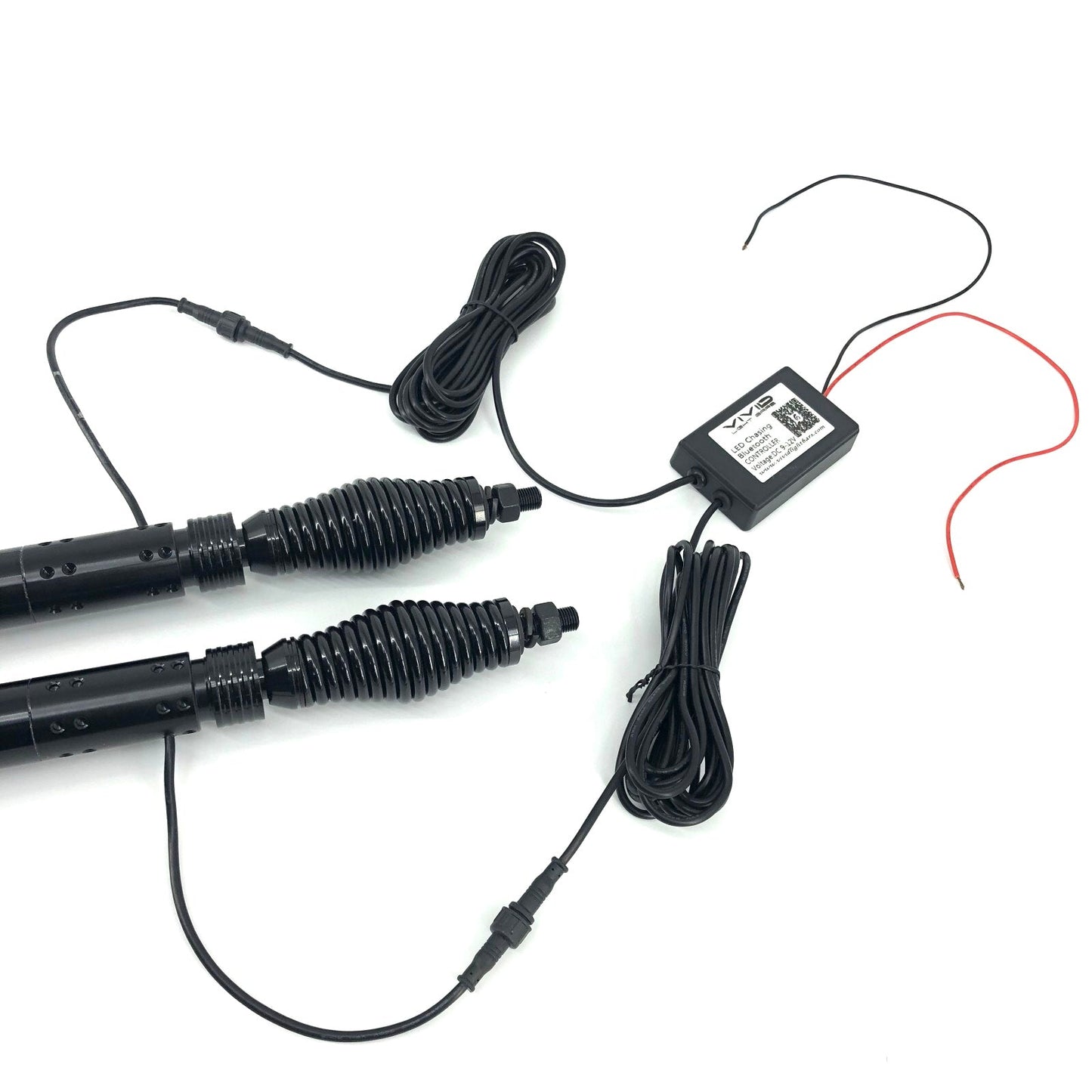 RGB chasing led whip light for utv, rzr, atv, trucks (2 packs)-1