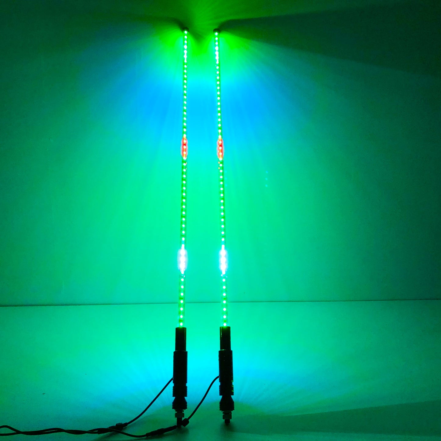 RGB chasing led whip light for utv, rzr, atv, trucks (2 packs)-5